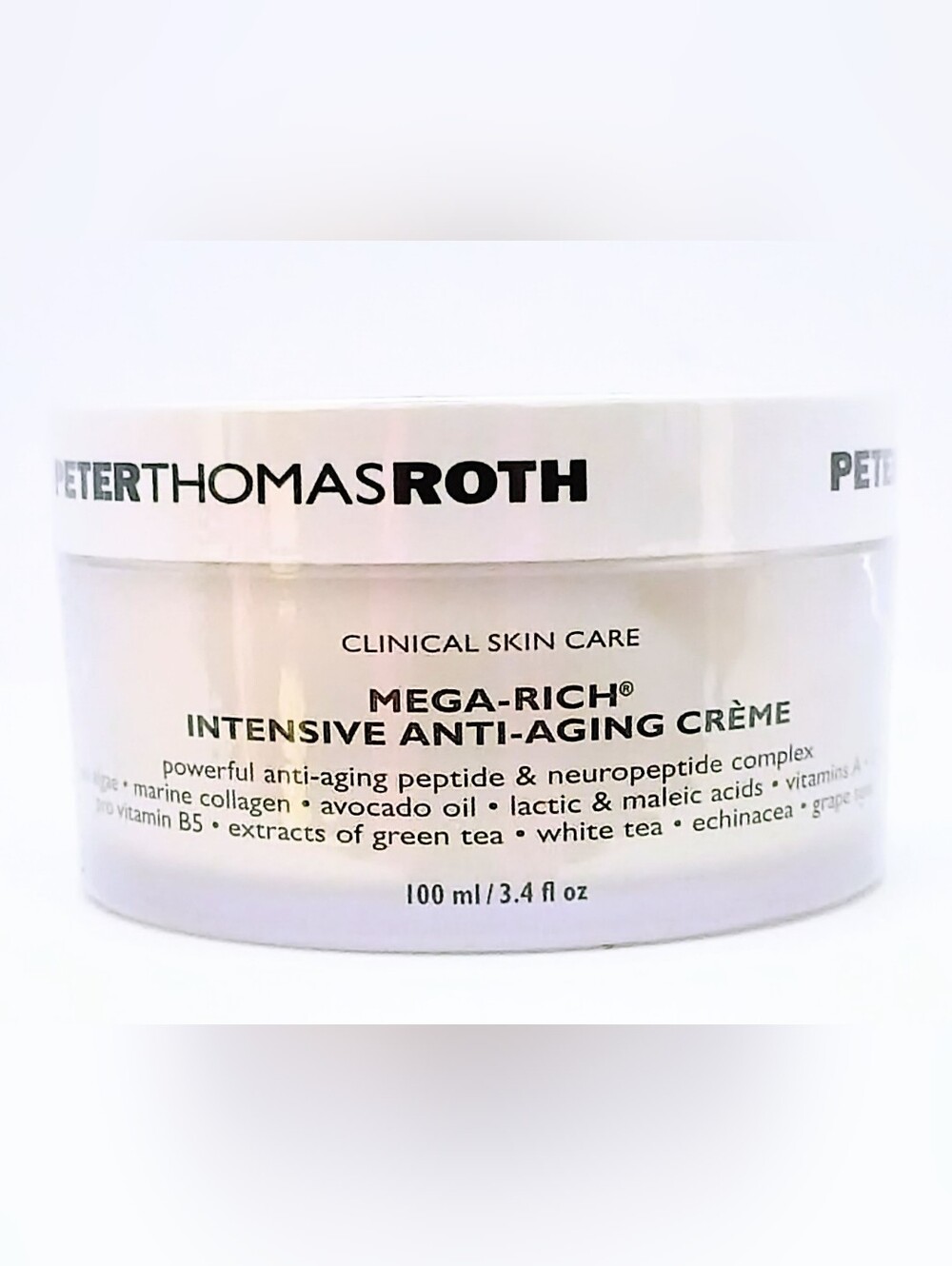 Peter Thomas Roth Mega-Rich Intensive Anti-Aging Crème 3.4 oz 100mL NWT Sealed